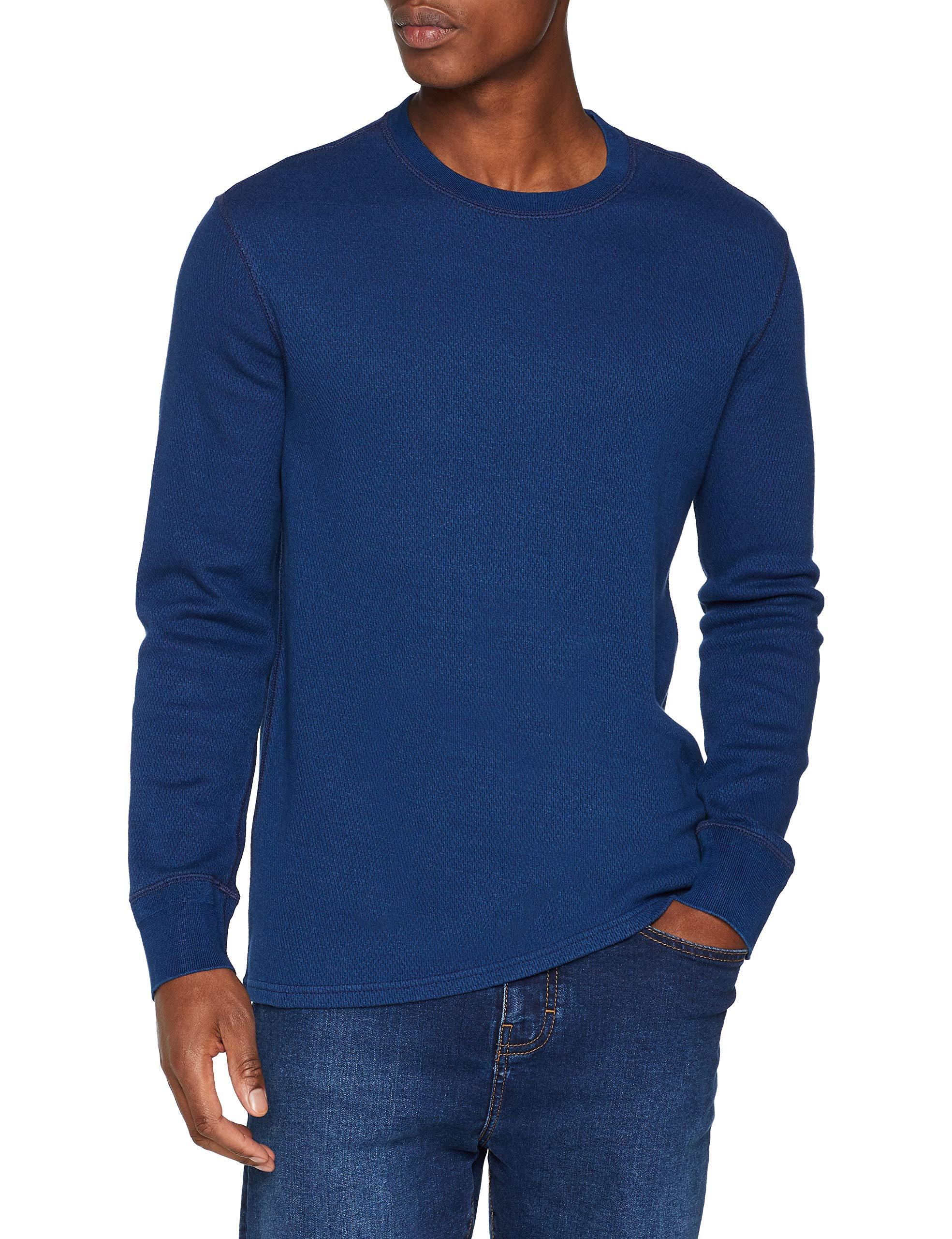 levis waffle crewneck