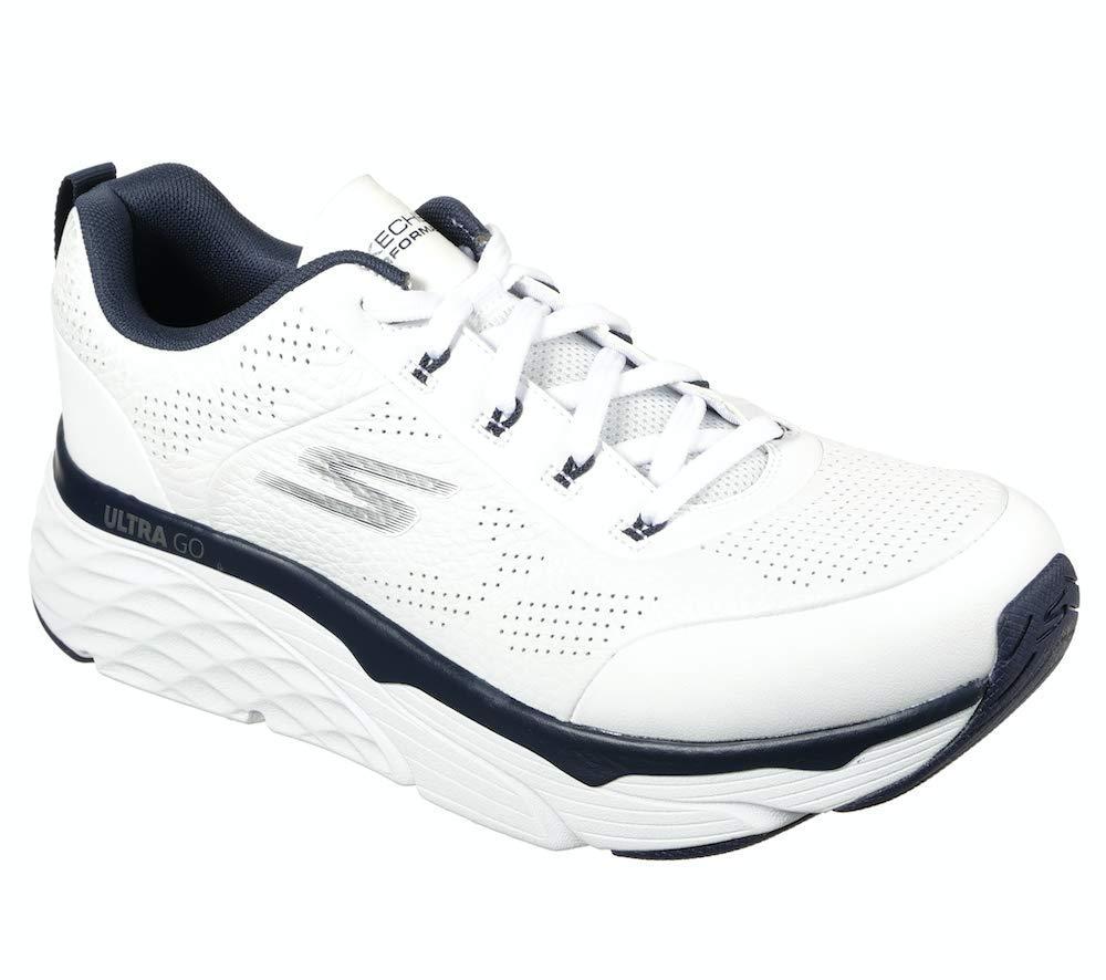 Skechers Max Cushioning Elite Lucid-premium Leather Walking & Running ...