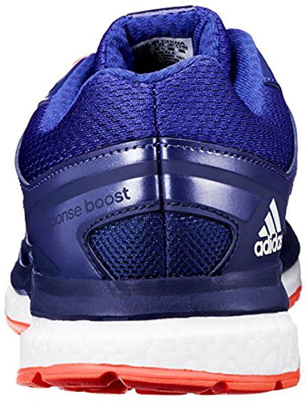 adidas Performance Response Boost Techfit M Running Shoe in Blue for Men -  Save 35% | Lyst