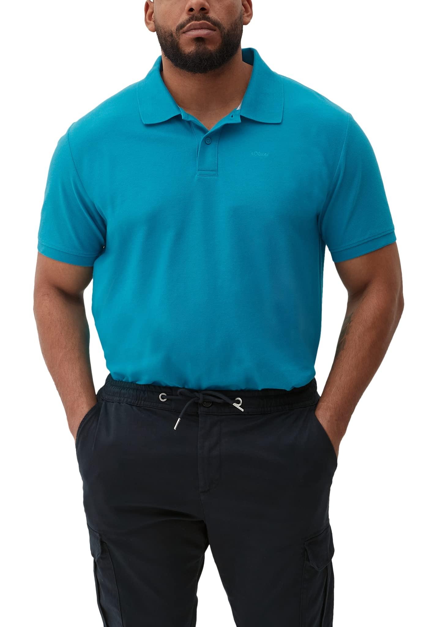 S.oliver 10.3.16.13.121.2139798.5978 Polohemd, in Blau für Herren  