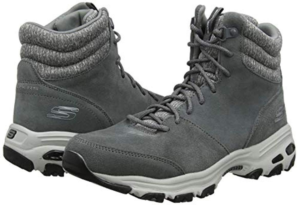 skechers steel toe mujer azul