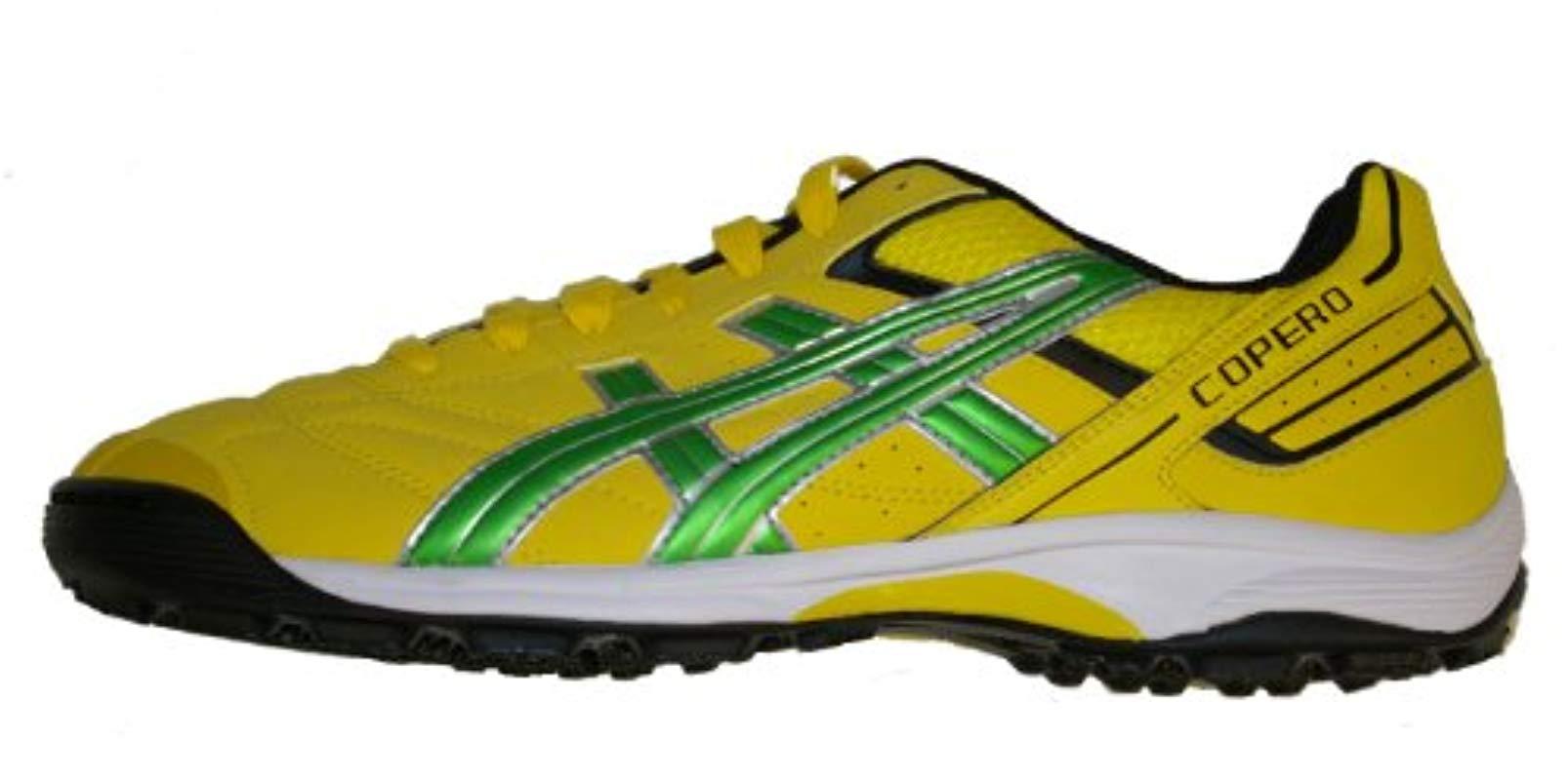 Asics Synthetic Copero S Turf Football Shoes Yellow for ...
