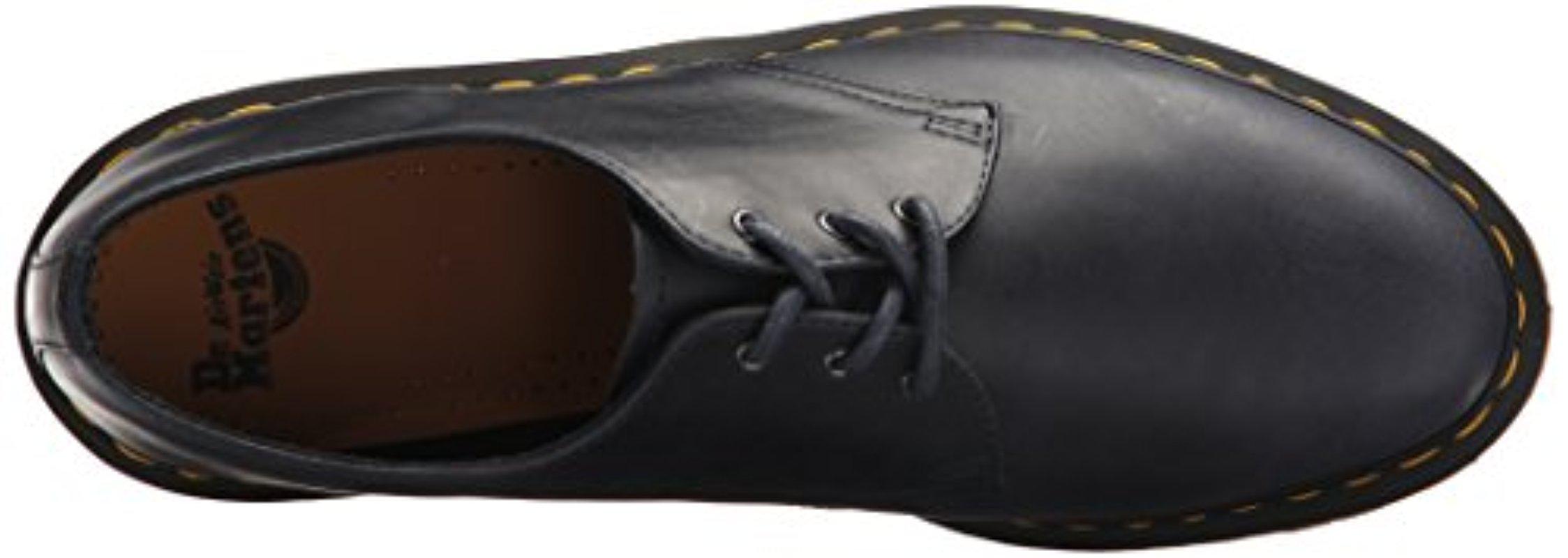 Dr. Martens Leather 1461 Navy Orleans Oxford in Blue for Men | Lyst