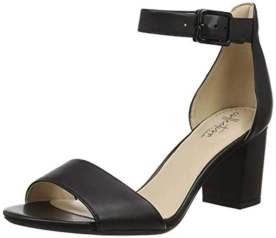 clarks ankle strap heels