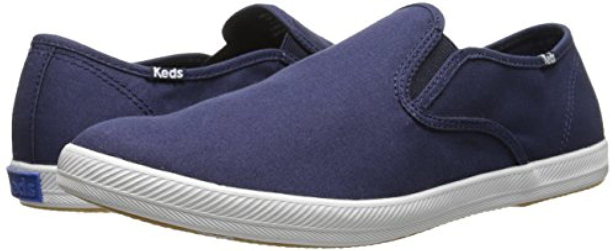 keds champion slip on navy