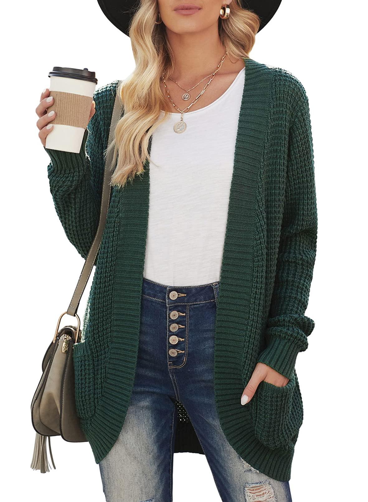 ladies cable knit cardigans