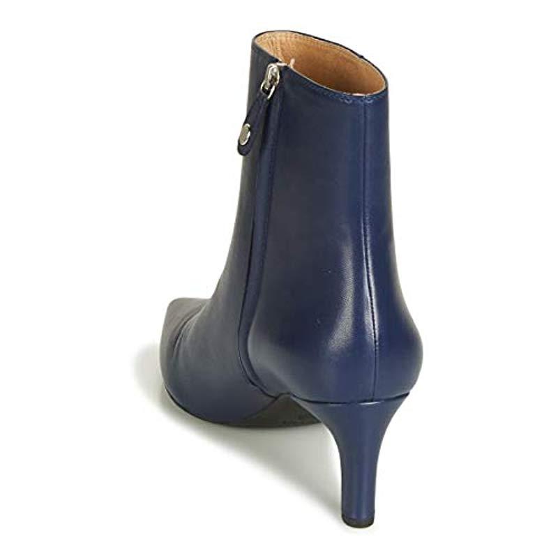 Geox D Bibbiana B Ankle Boots in Blue 