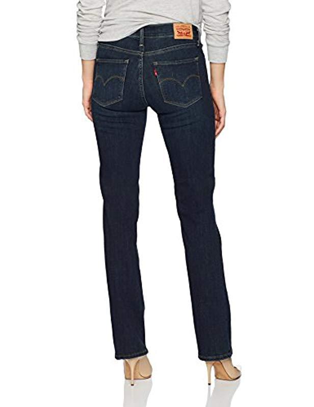 Levi's Denim 314 Shaping Straight Jean,blue Side,34 X 32 - Lyst