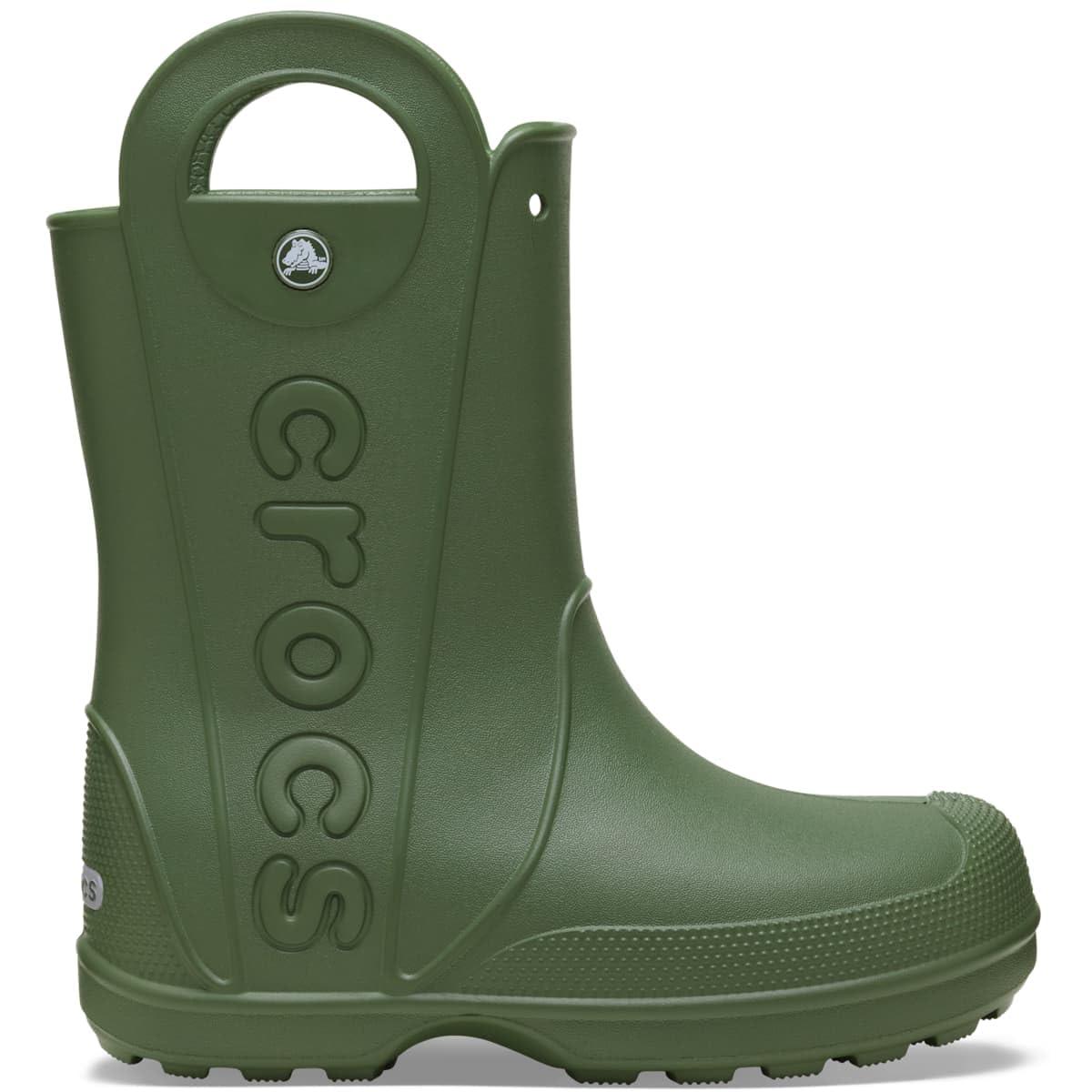 Gummistiefel Crocs Crocband Damen Stiefel GefÃ¼ttert Wasserdicht