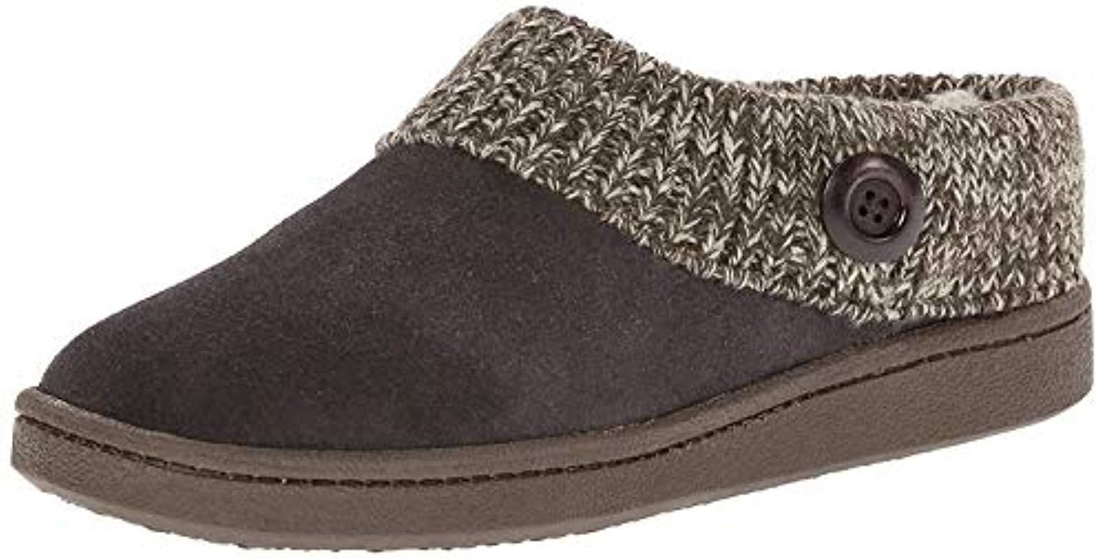 clarks sweater button clog slippers