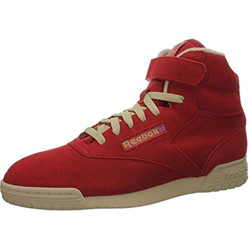 reebok exofit red