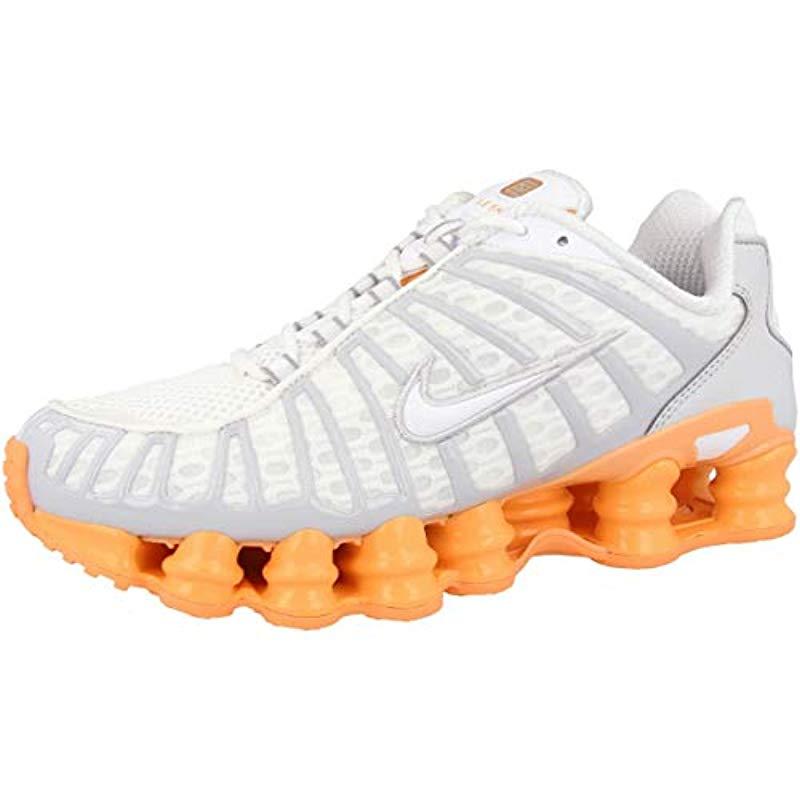 nike shox tl fuel orange