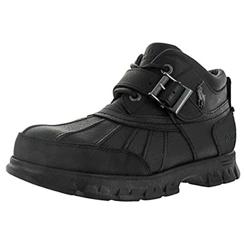 Polo Ralph Lauren Dover Iii Hiking Boot in Black for Men | Lyst
