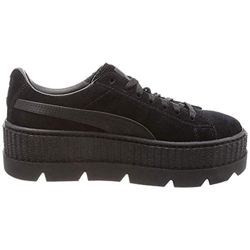 rihanna fenty creepers black suede Women's & Men's Sneakers & Sports