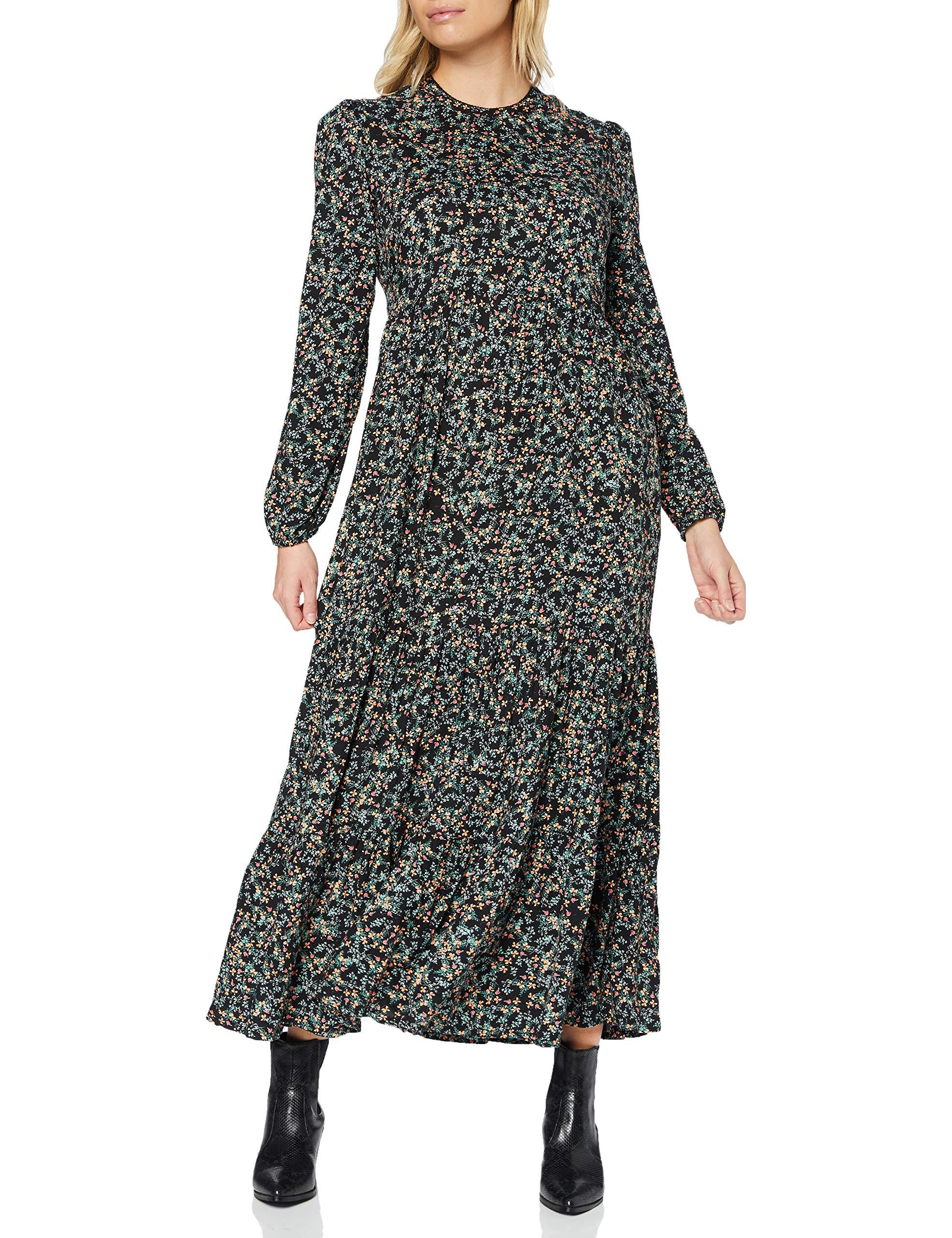 Superdry Skylar Maxi Dress Casual in Leopard Print (Black) - Save 27% - Lyst