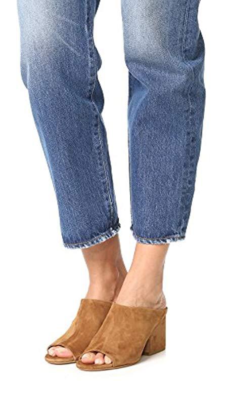 vince petra suede mule