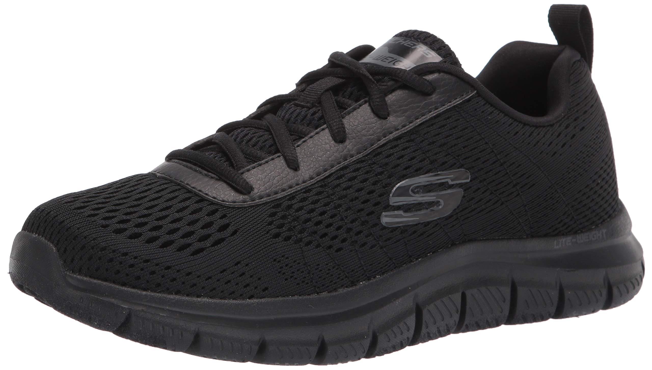 Skechers Track Moulton Oxford in Black/Black (Black) for Men Save 25