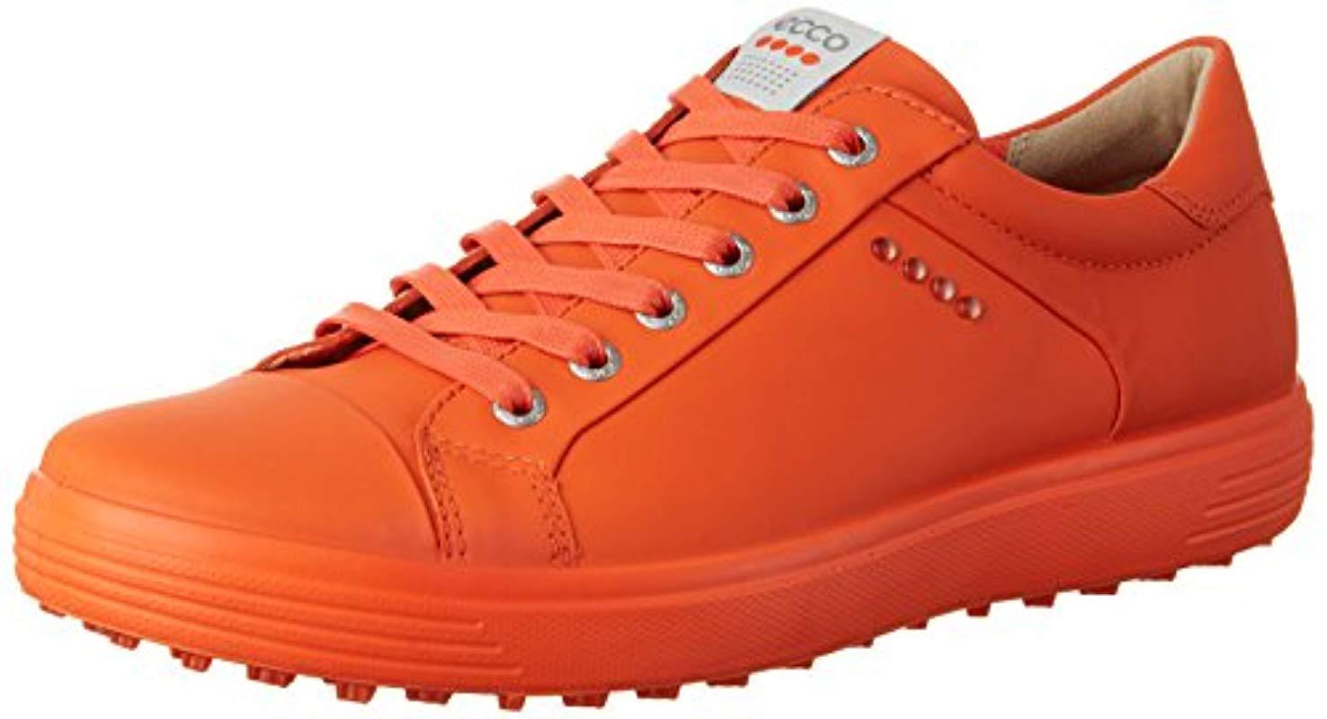 ecco orange shoes
