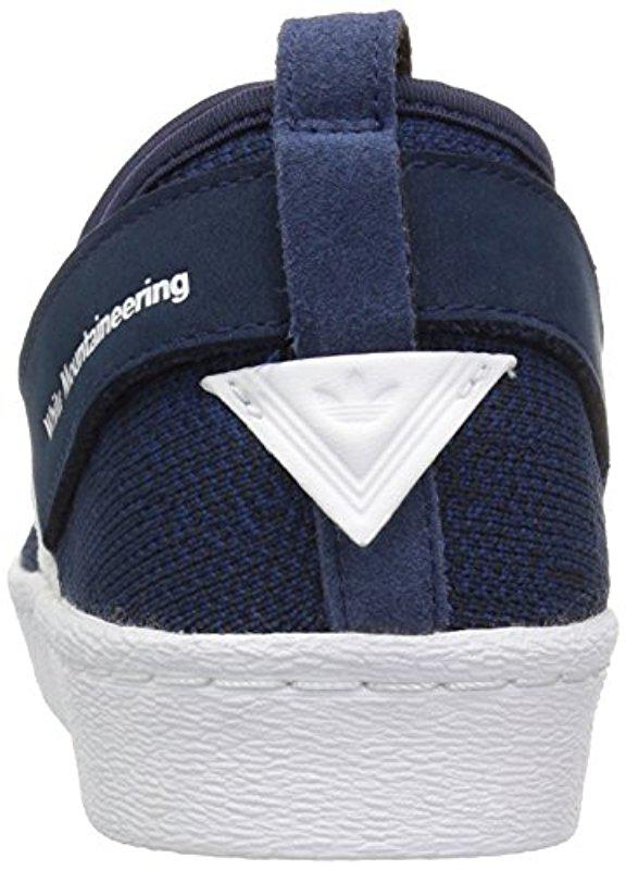 superstar slip on men Blue