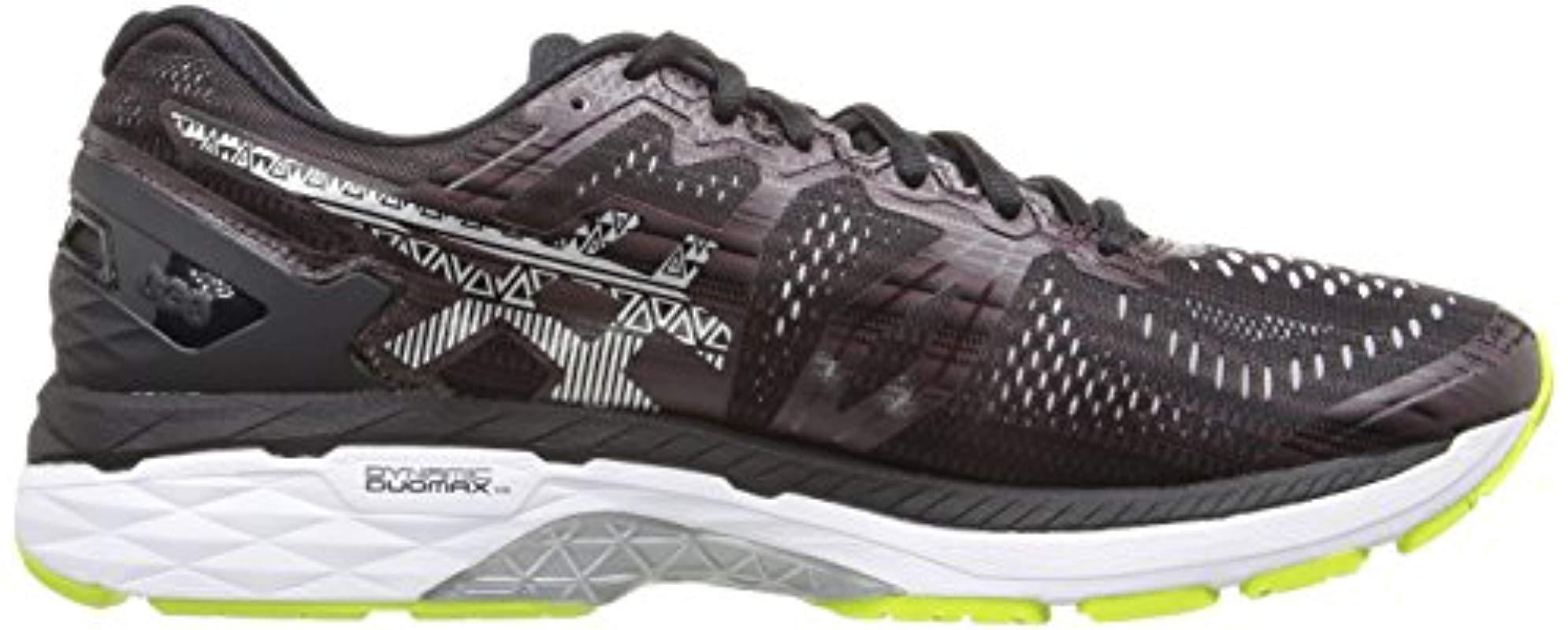 asics gel kayano 23 uomo nero