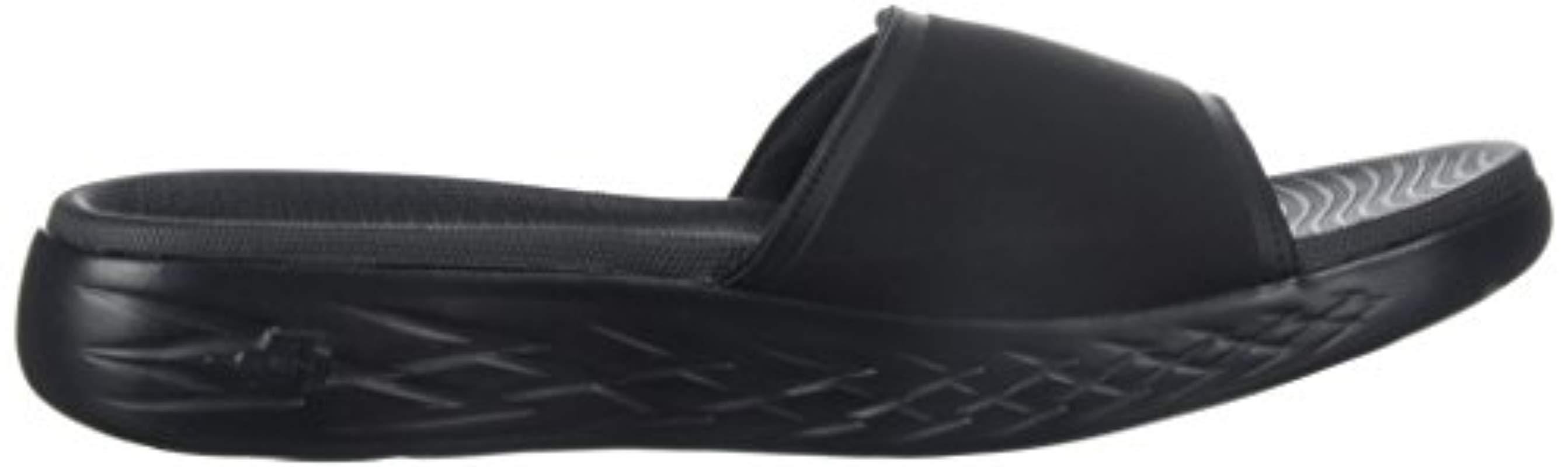 skechers men's 55355 platform sandals