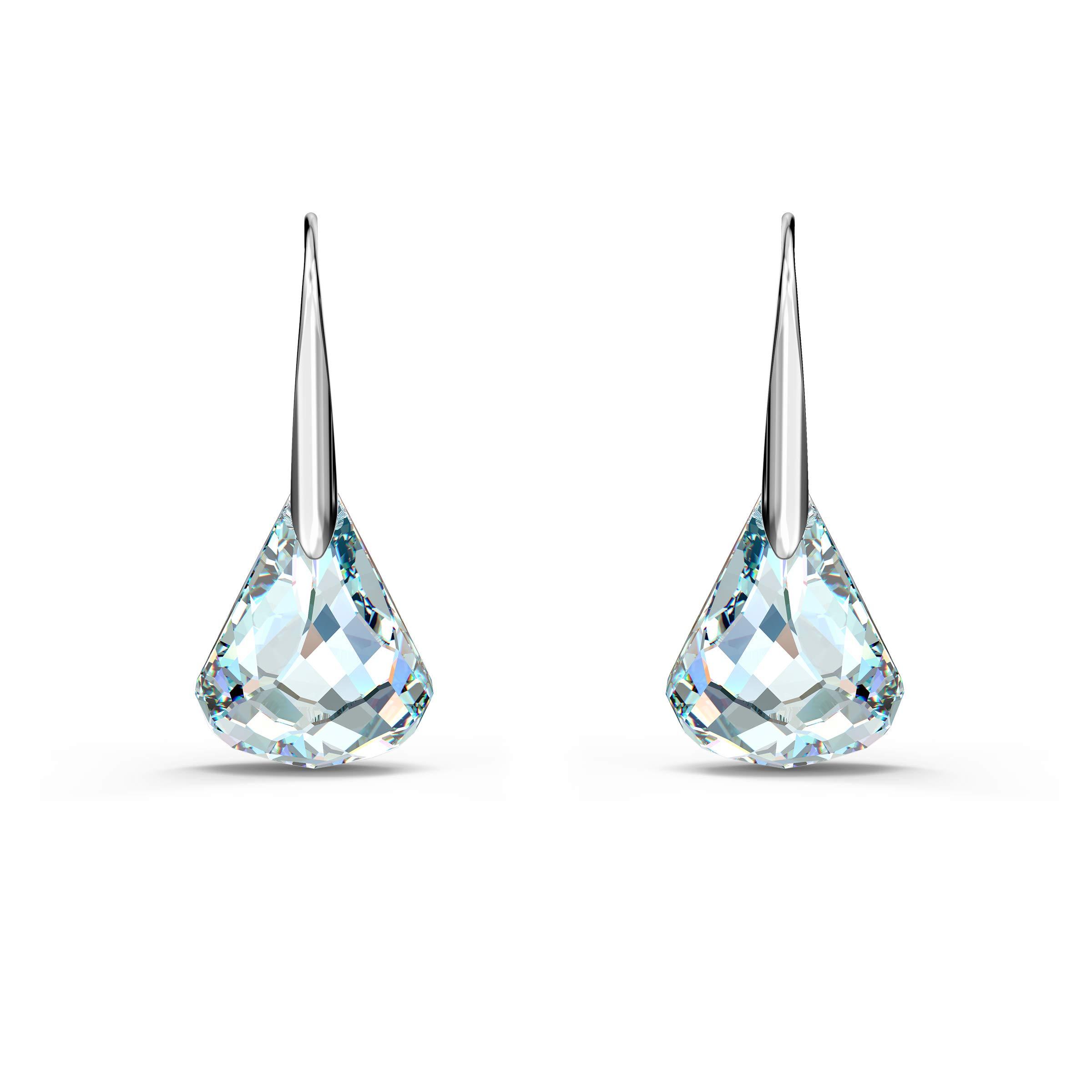 Swarovski Spirit Collection Dangling Pierced Earrings in White (Blue) - Lyst