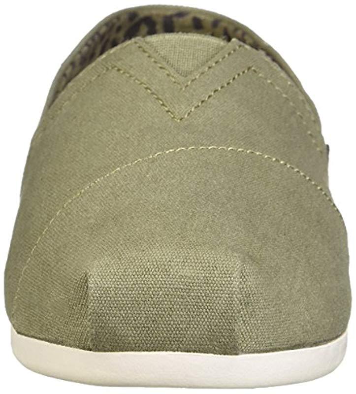 skechers espadrilles olive