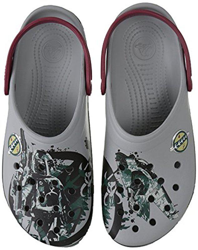 Crocs™ Cb Star Wars Boba Fett Clog in Gray for Men | Lyst