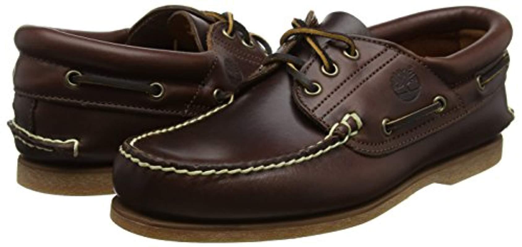 timberland classic 3 eye padded