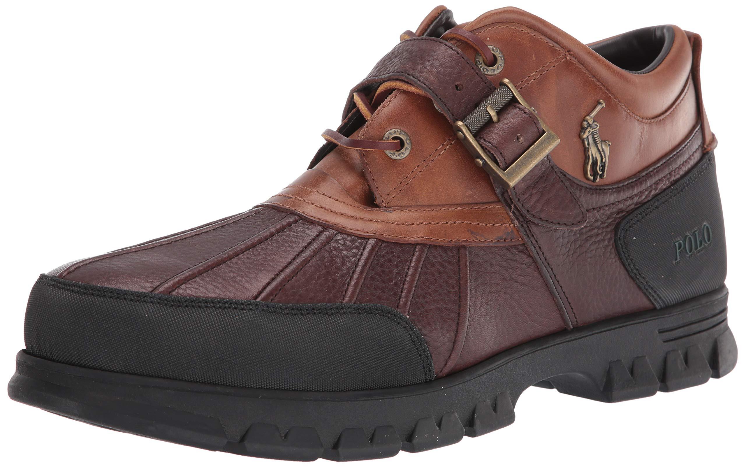 Polo Ralph Lauren Dover Iii Leather Boot in Brown for Men | Lyst