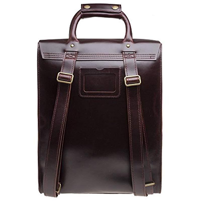 brando leather backpack