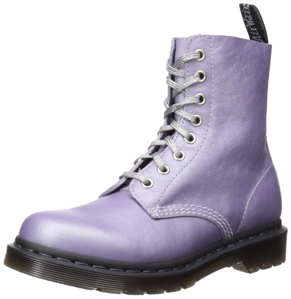 Dr. Martens 1460 Metallic Leather Boot in Purple | Lyst