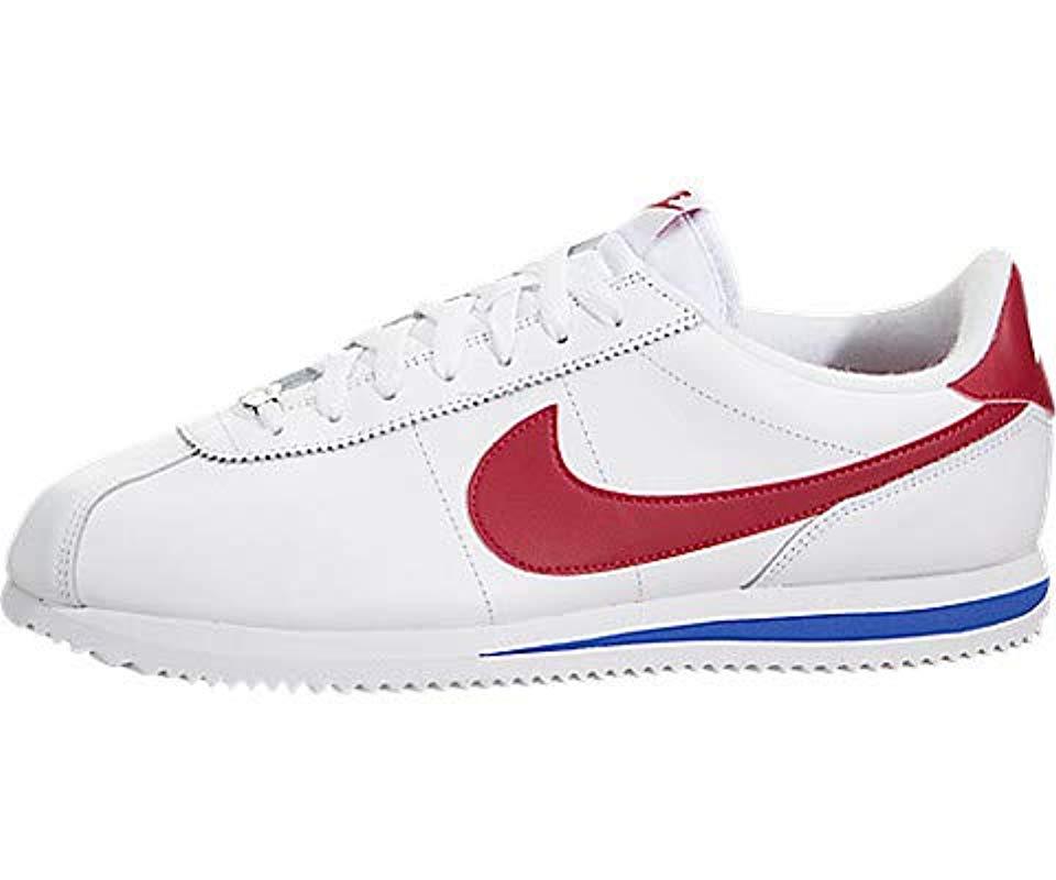 Nike Cortez Basic Leather Og 'forrest Gump' - 882254-164 - Size 7-uk in  White for Men - Lyst