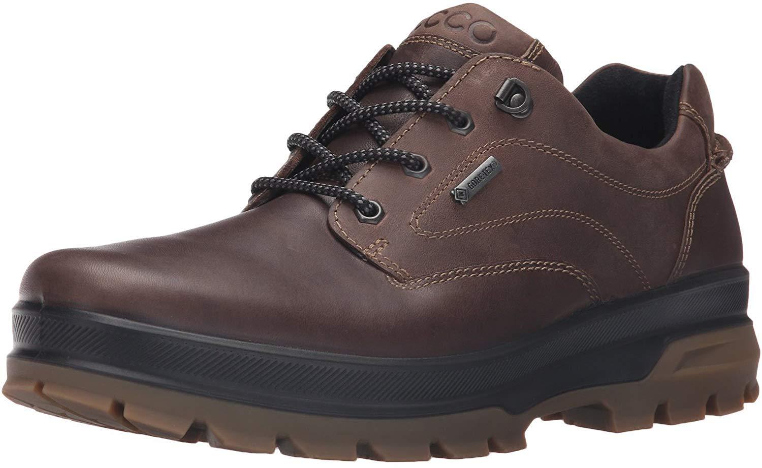 Ecco Leather RUGGED Track Hiking Boots in Dark Clay/Coffee (Brown) for Men  | Lyst