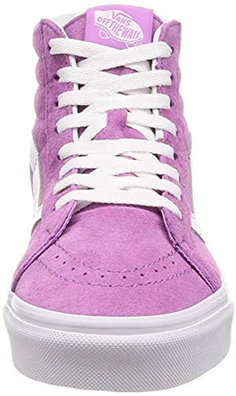 vans rose haute