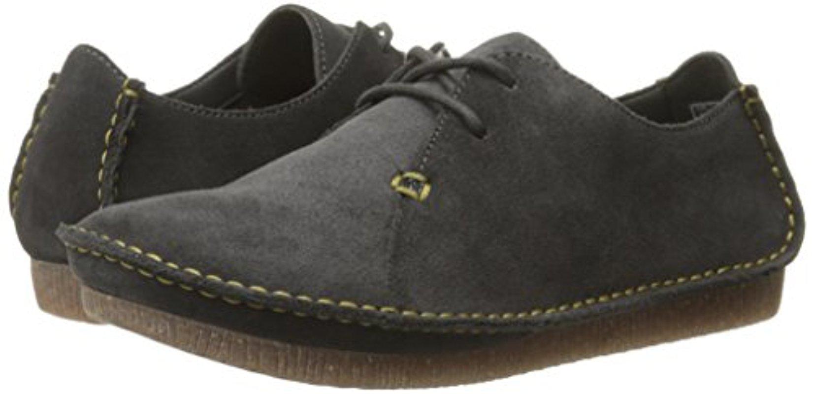 clarks janey mae suede