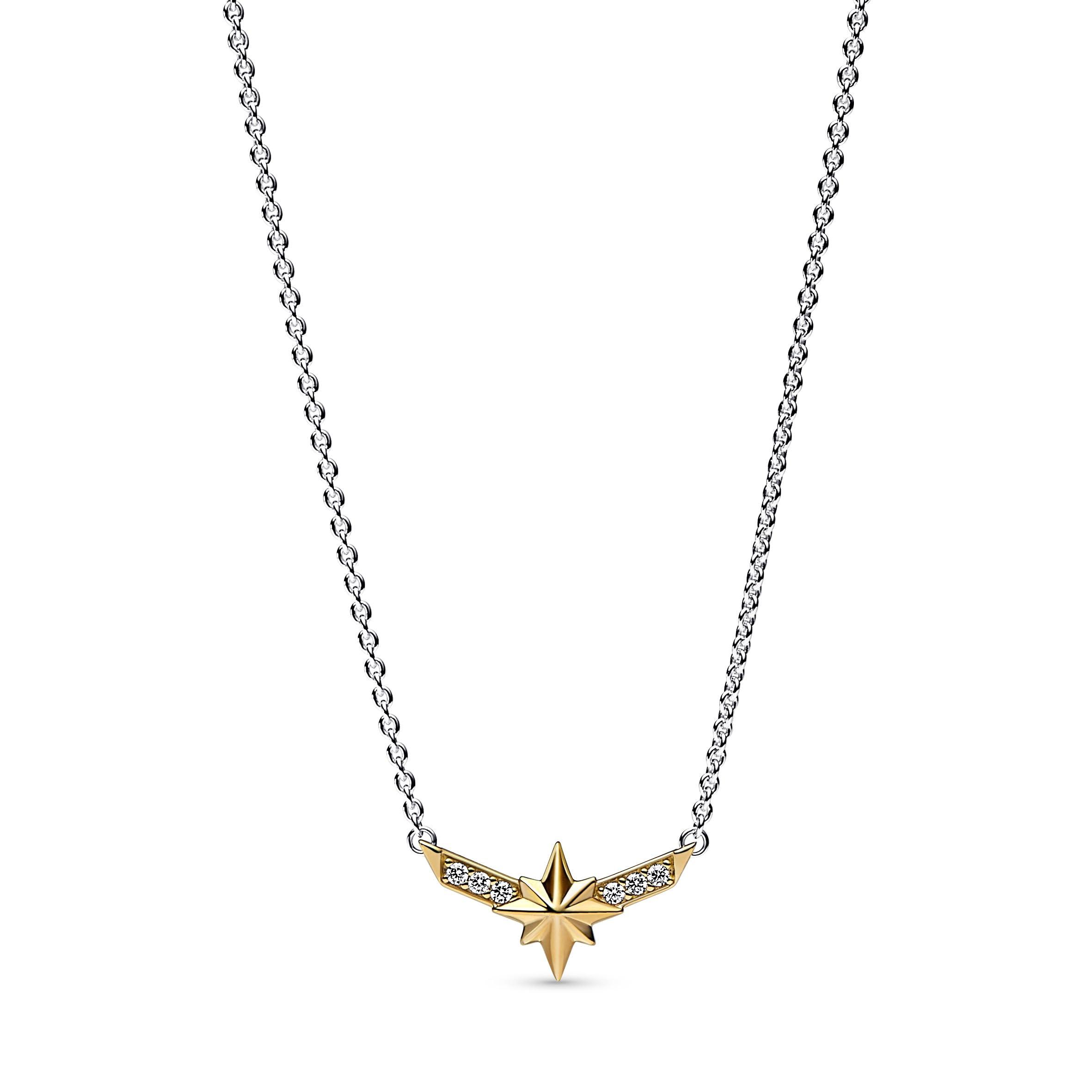 PANDORA Collar 362745c01-50 Estrella Circonitas in Metallic | Lyst UK
