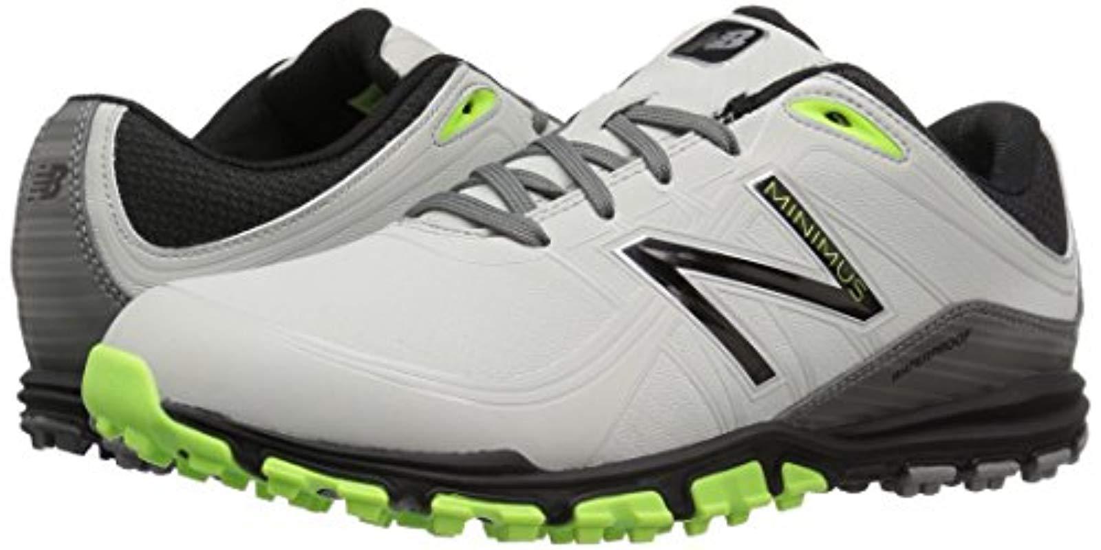 New Balance Leather Minimus Golf Shoe in Green/Grey (Grey) for Men | Lyst UK