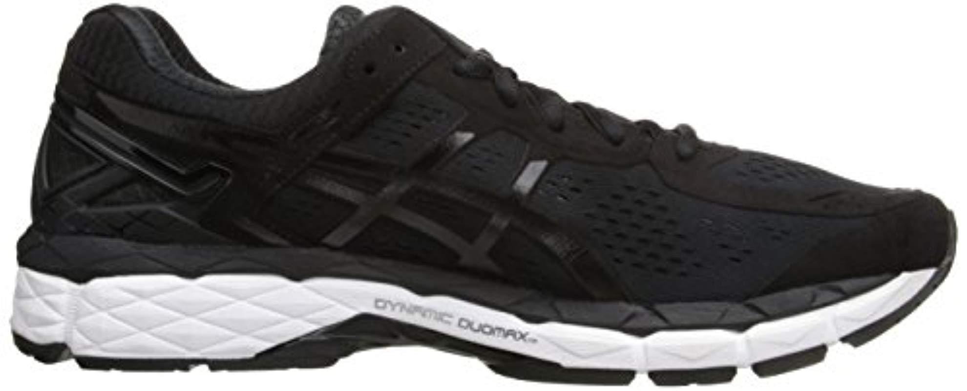 asics gel kayano 22 black