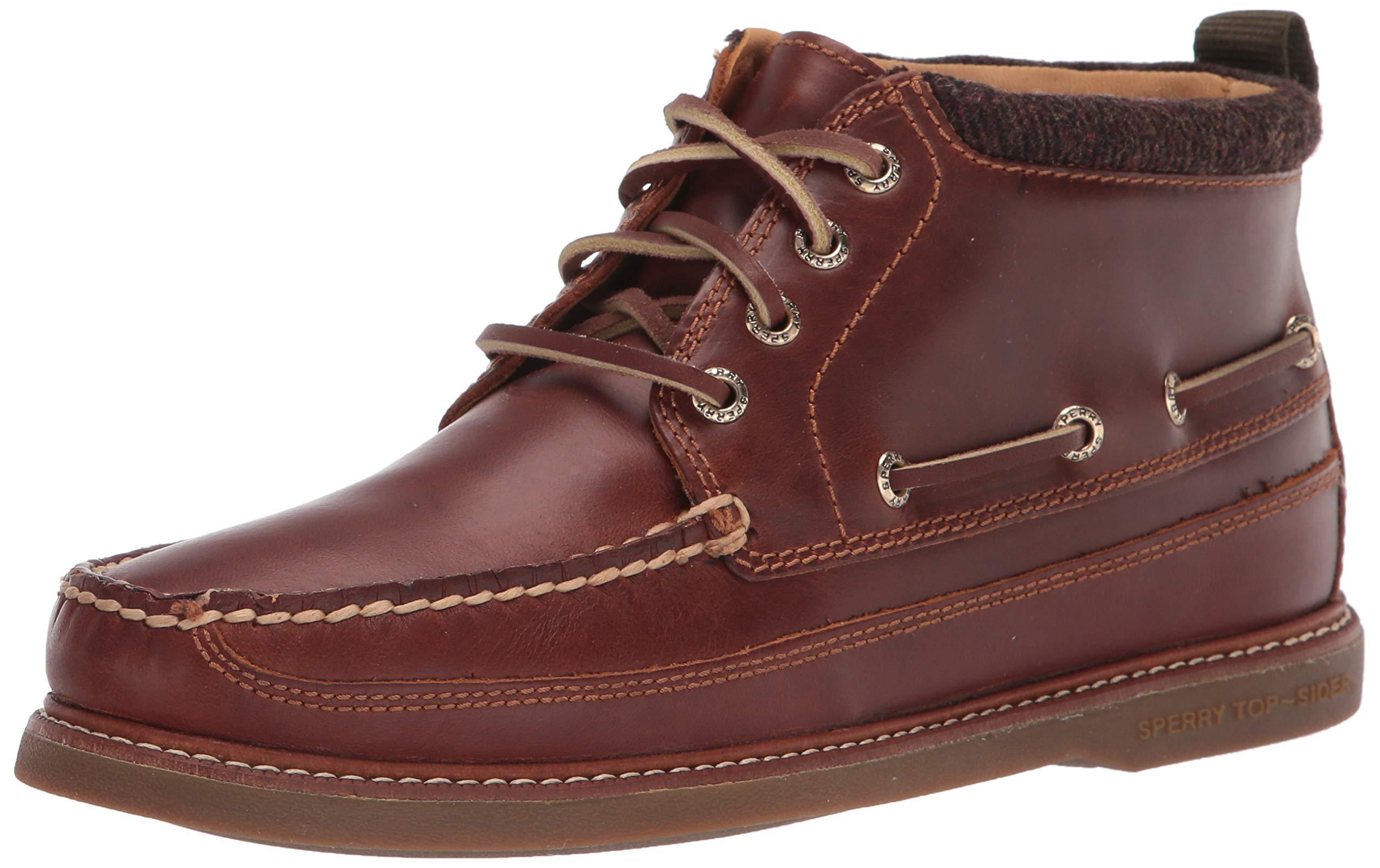 sperry men's authentic original leather lug boot