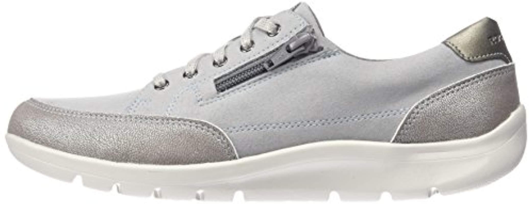 Rockport Womens Moreza Zip Tie Fashion Sneaker