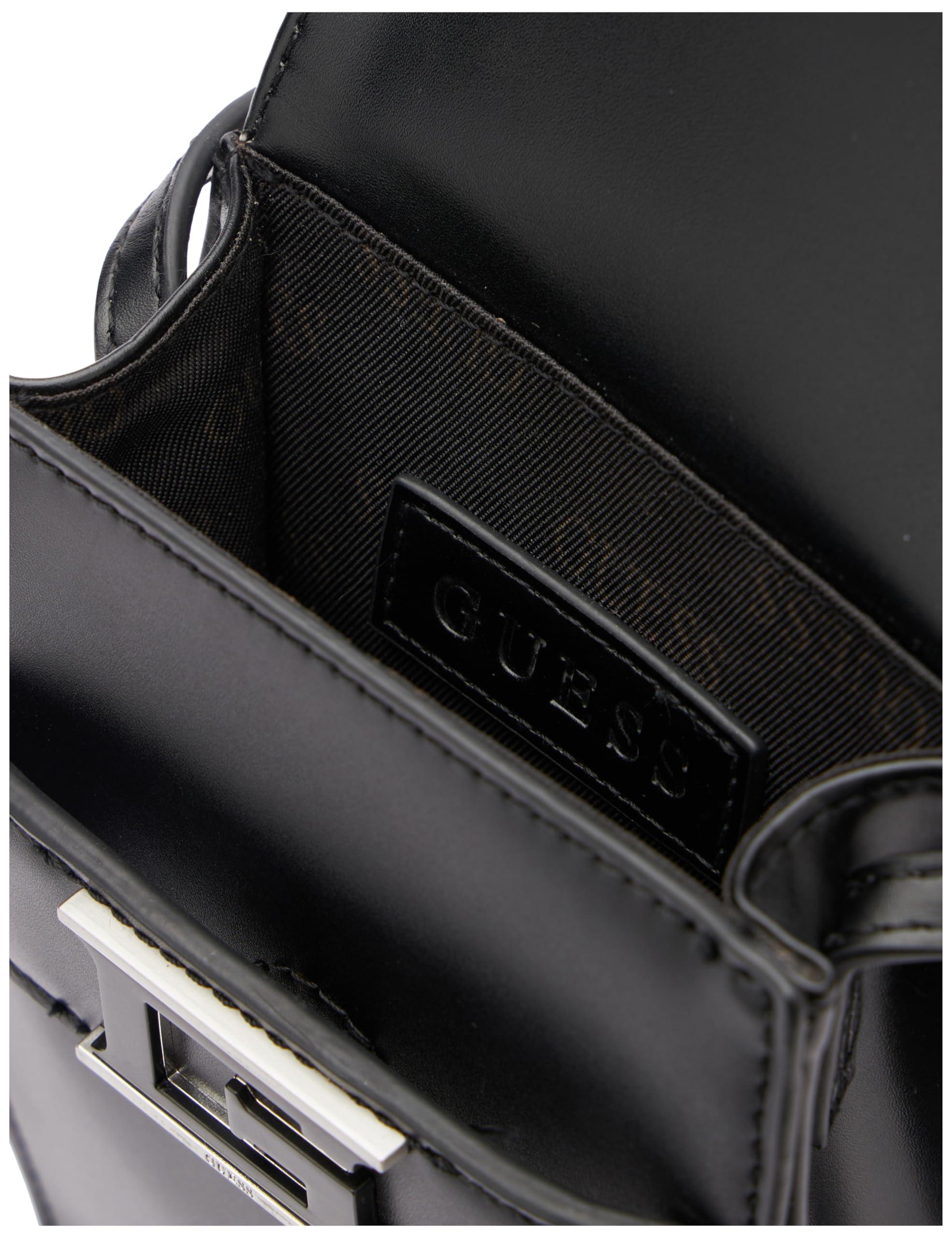 Borsa A Tracolla Uomo GUESS Crts Sffn Eco - Con Logo Triangolo Metallico, Portadocumenti, Zip