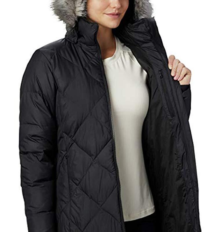 columbia icy heights quilted hooded water resistant heavyweight puffer jacket