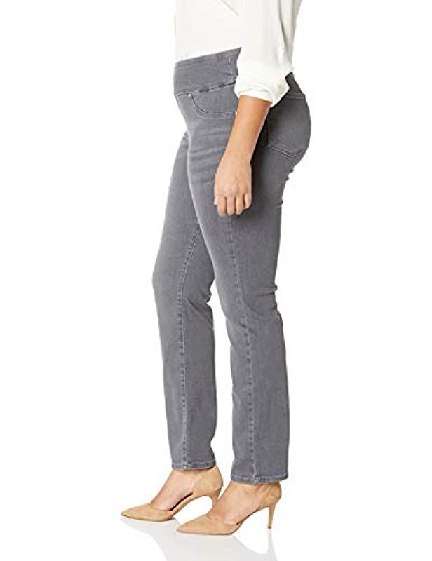 lee slim fit sculpting slim leg pull on jean