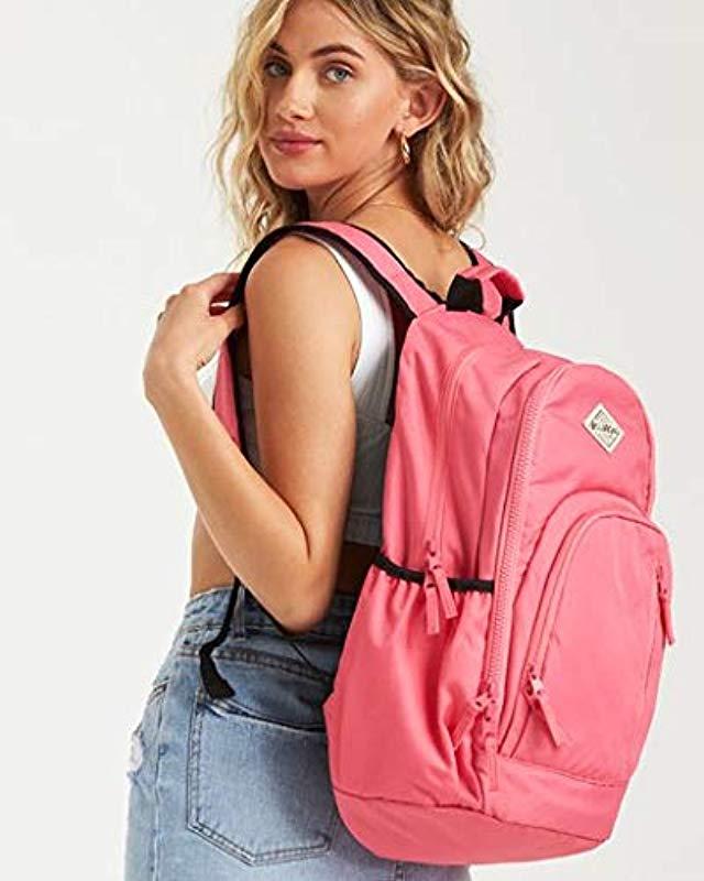 Billabong Synthetic Roadie Backpack in Pink | Lyst