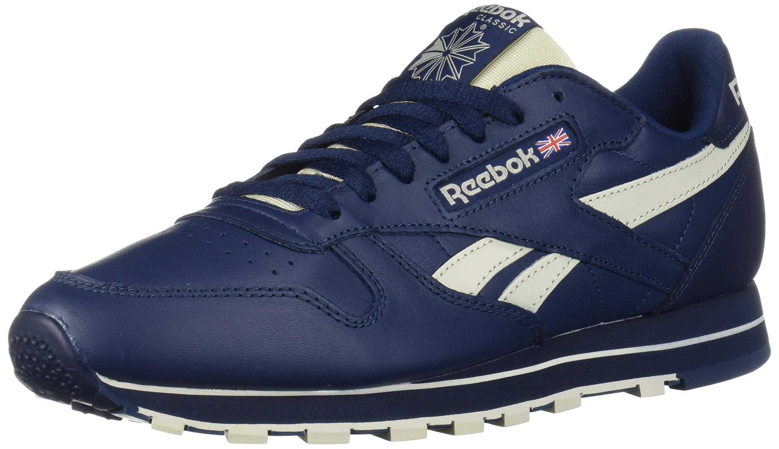 Reebok Classic Leather Sneaker in Blue for Men - Save 75% | Lyst