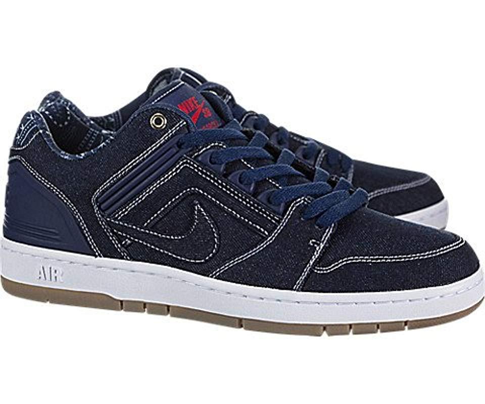 nike sb air force 2 denim