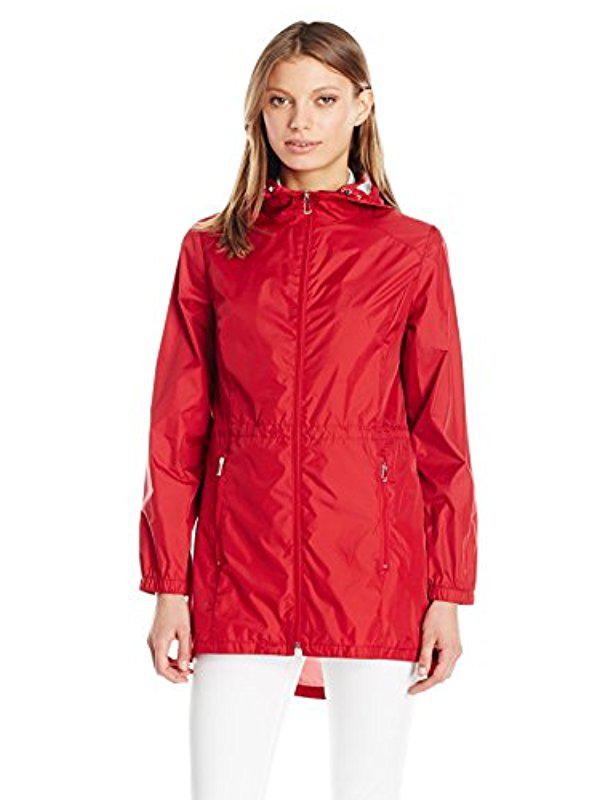 calvin klein anorak rain jacket