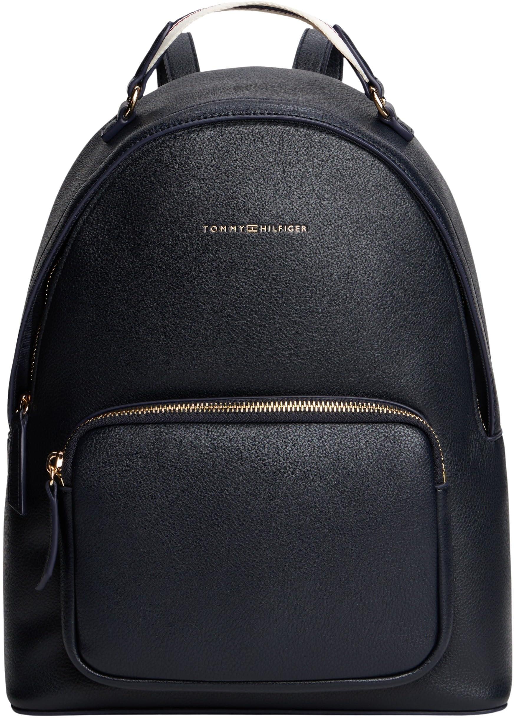 Mochila Mujer Logotape mediano de Tommy Hilfiger de color Negro Lyst