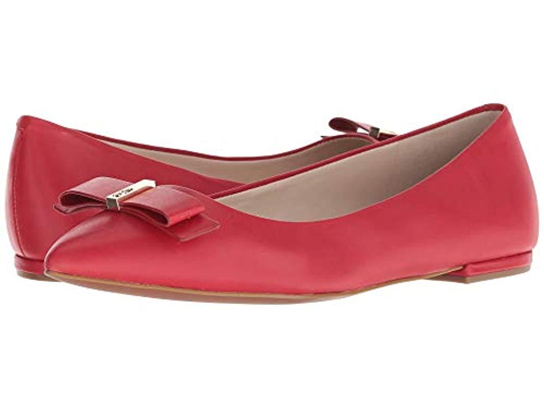 cole haan elsie bow skimmer flat